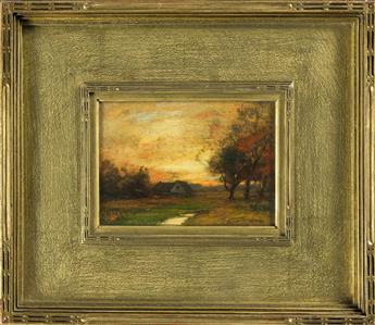 JOHN FRANCIS MURPHY Landscape at Sunset.